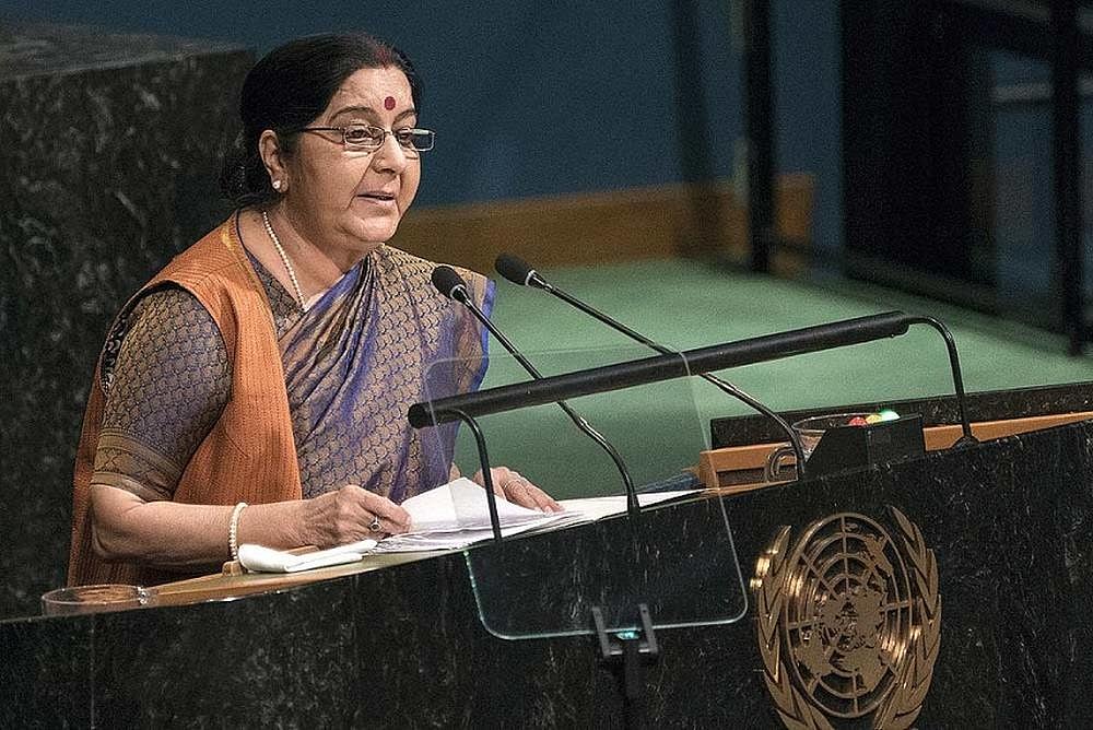 Swaraj's UN Speech 'Arrogant', 'There Is Indeed Terrorism In Pakistan': Chinese Media