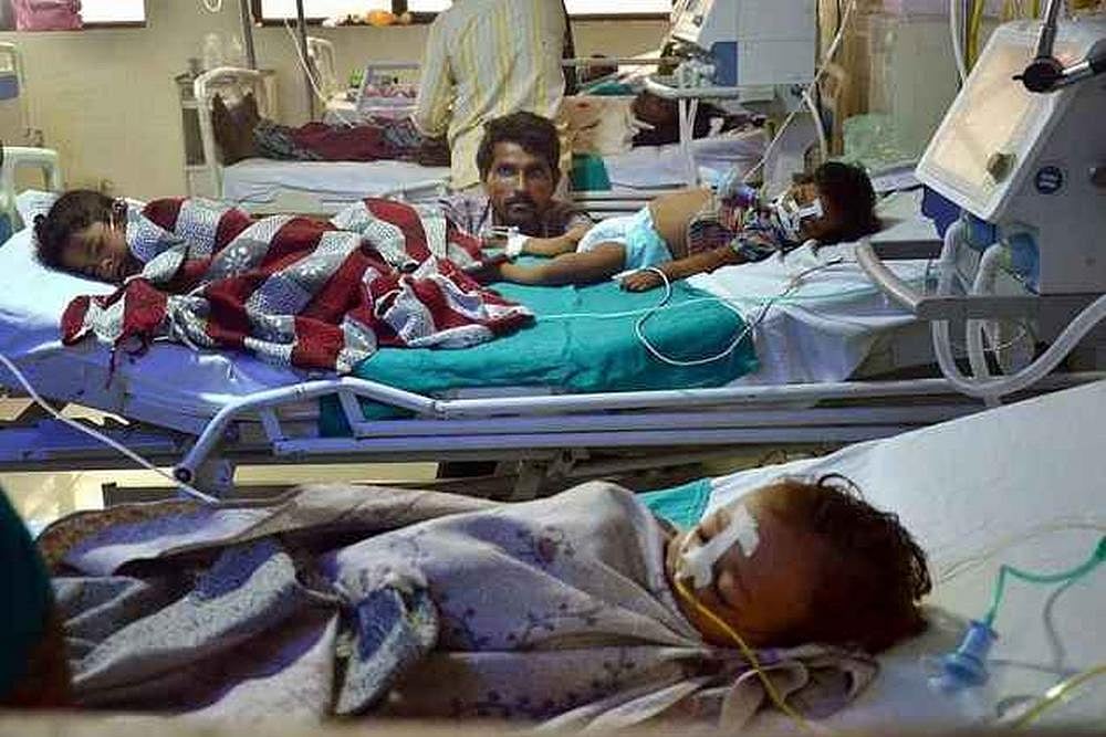 10 More Children Die At Gorakhpur BRD Hospital, Toll This Year At 1351
