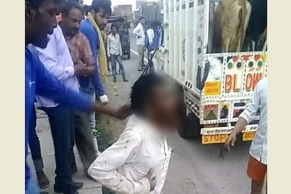 Representational  : Cow vigilante shot at by cattle smugglers |