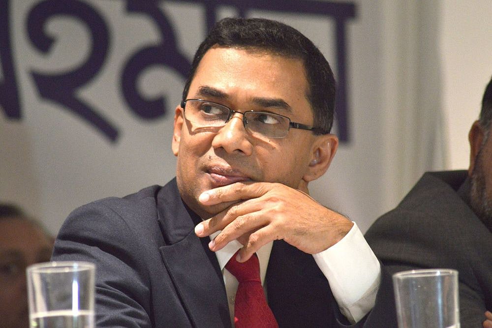 File Photo : Tarique Rahman, the eldest son of Bangladesh's former President Ziaur Rahman and former Prime Minister Khaleda Zia