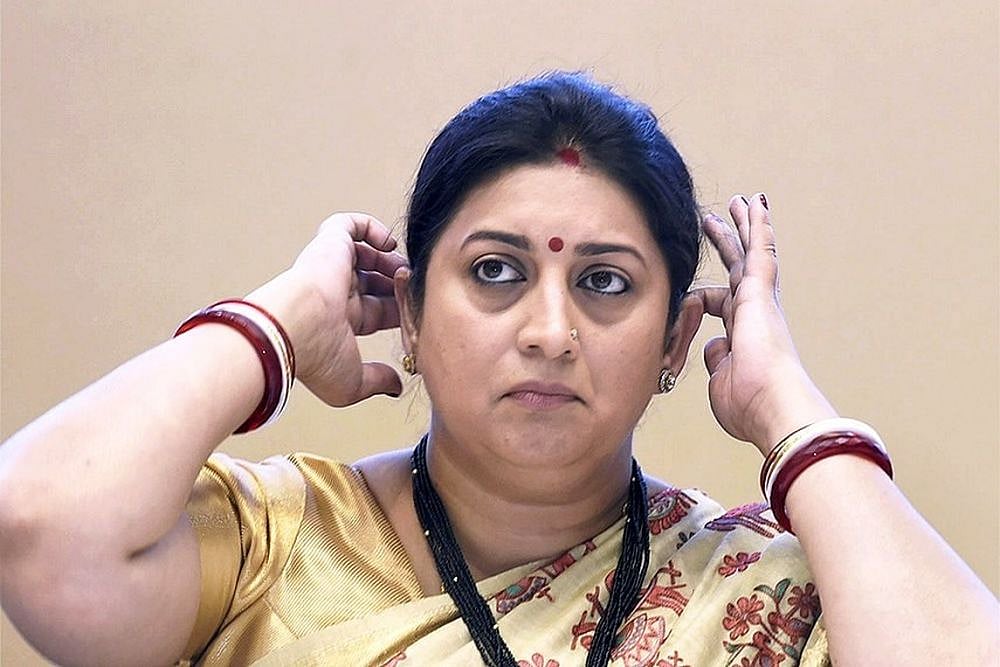 It Is For Him To Respond, Says Smriti Irani On Sexual Harassment Charges Against M J Akbar