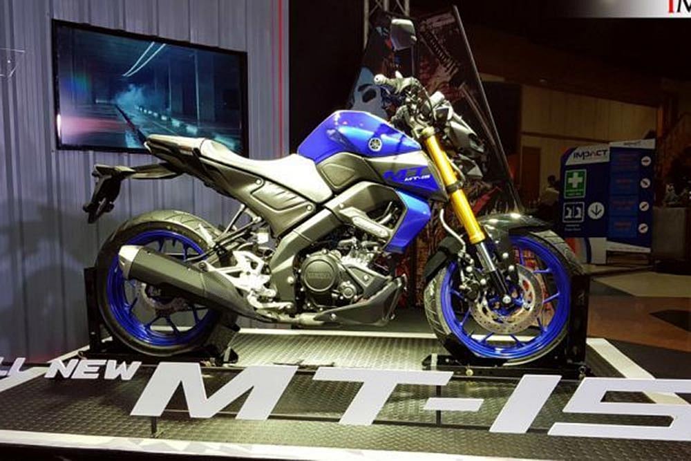 2019 Yamaha MT-15 Showcased In Thailand