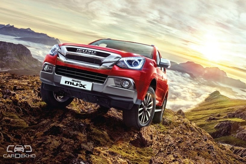 Isuzu mu-X Facelift Launched At Rs 26.26 Lakh