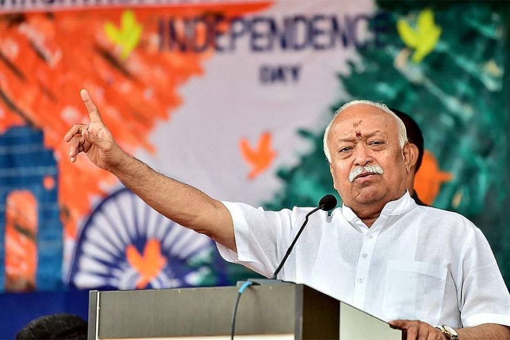 RSS Chief Mohan Bhagwat Cautions Against 'Urban Maoism','Neo-Left'