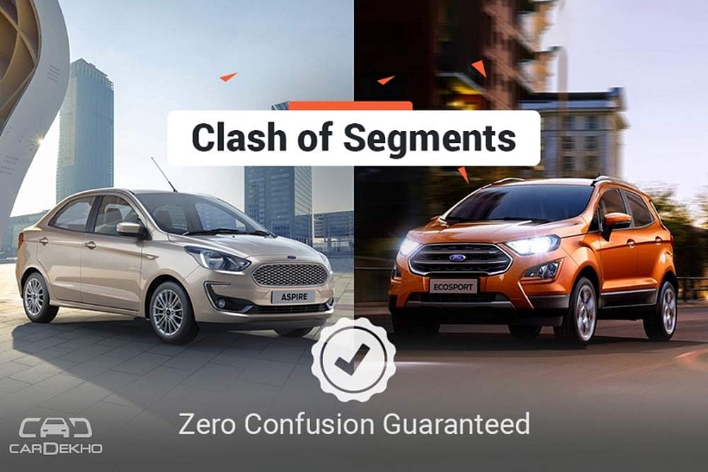 Clash of Segments: Ford Aspire vs Ford EcoSport - Which Car To Buy?