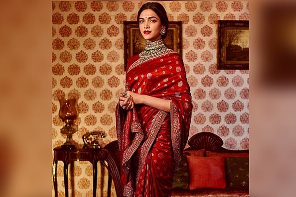 Deepika Padukone Looks Stunning In Sabyasachi's Latest Wedding Collection