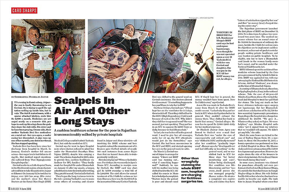 Rajasthan Govts Health Insurance Scheme Is Gasping For Life