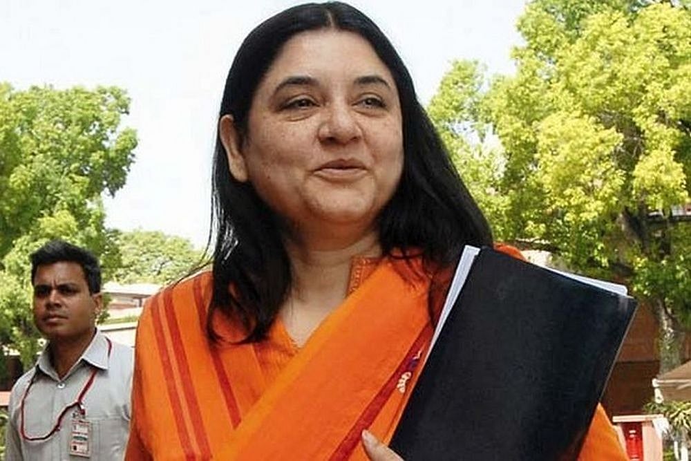 Maneka Gandhi Asks Rajnath To Launch 'Panic Button' Feature On Phones For Women's Safety