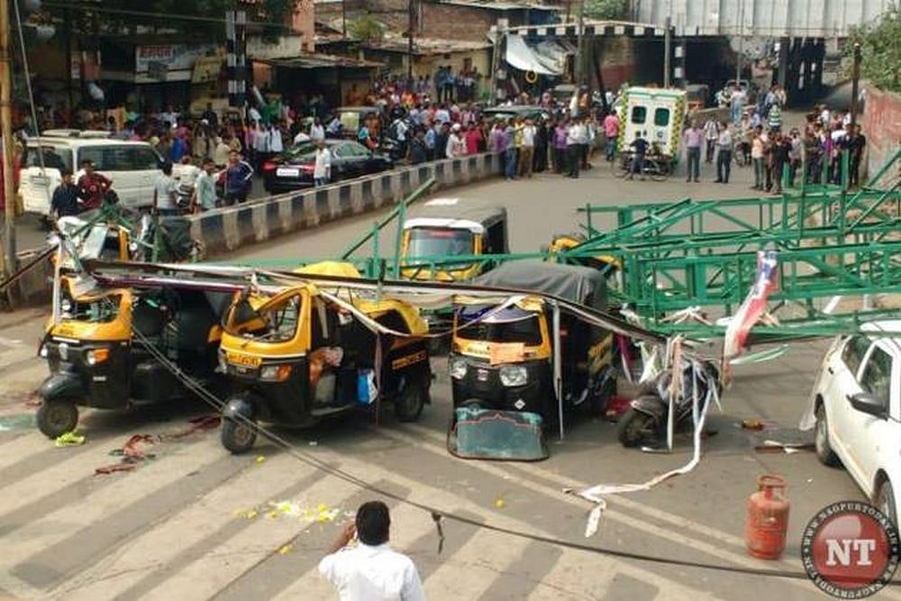 Pune Hoarding Collapse: Two Railways Employees Held After 4 Killed, 5 Injured