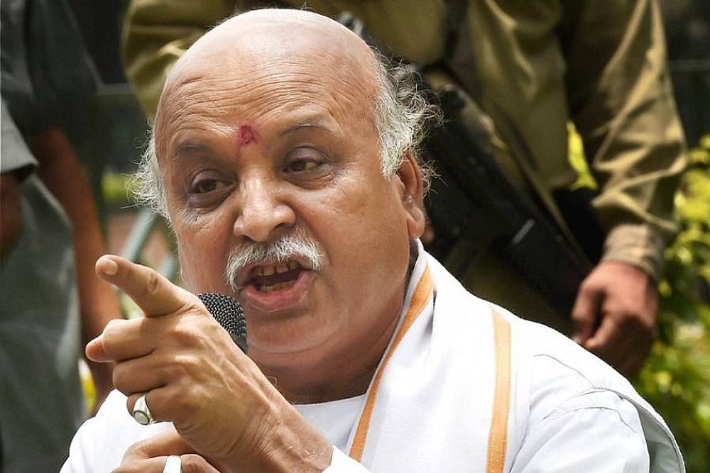 Former Vishwa Hindu Parishad leader Pravin Togadia 