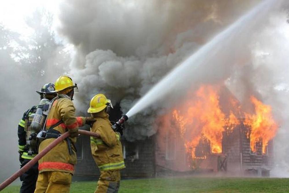 Fire Breaks Out  (representative image)