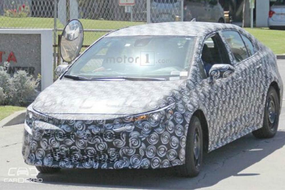 Next-gen Toyota Corolla Sedan Could Debut In November