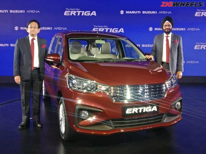 2018 Maruti Suzuki Ertiga Launched At Rs 7.44 Lakh