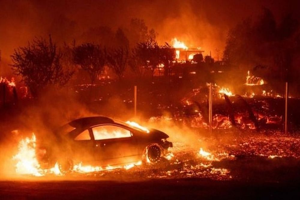 Los Angeles Wildfires - File photo