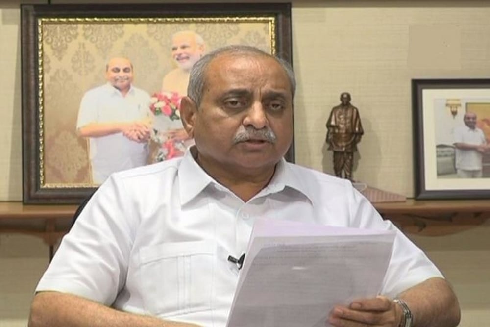 Gujarat Assembly Briefly Adjourned Following Chaos Over Ex-Dy CM's Remark On Nehru