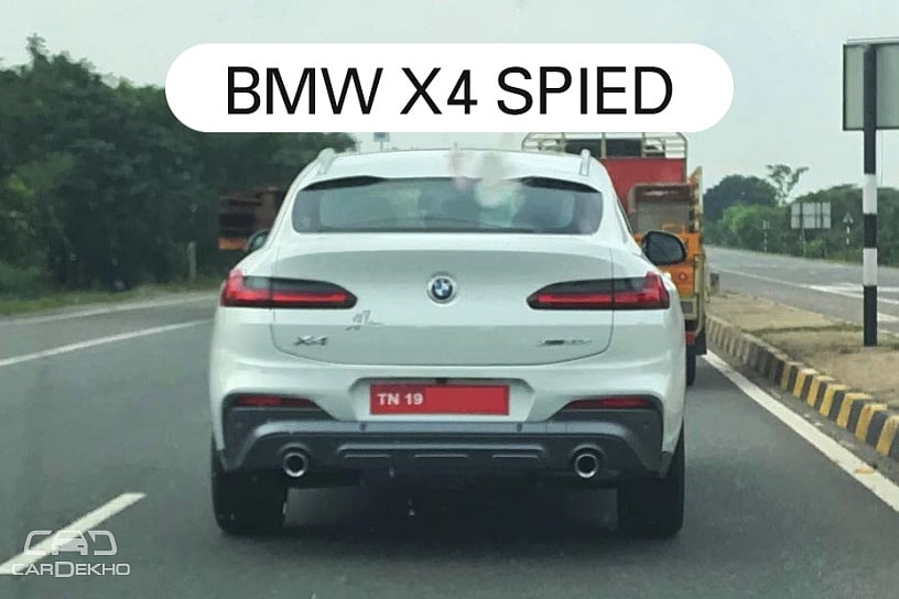 BMW X4 Spotted Testing In India