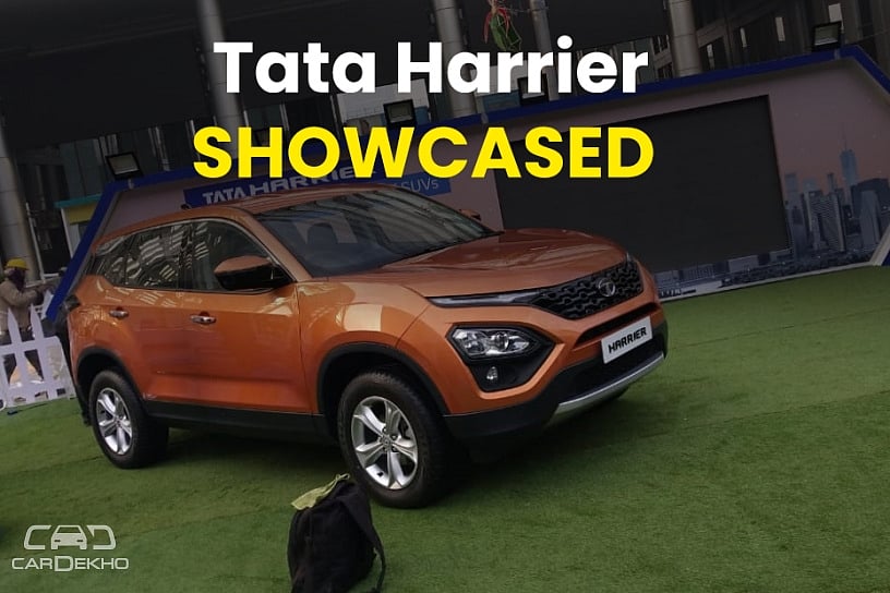 Tata Harrier Makes Its Public Debut Ahead of January 2019 Launch