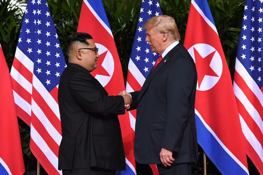 'Kim Shoots Trump' In Seoul's Political Satire Art Installation