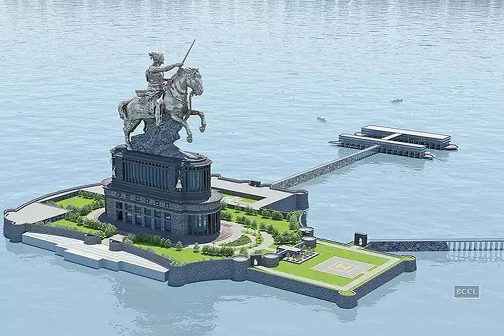 Chhatrapati Shivaji Statue In Sea To Cost Maharashtra Exchequer Rs 3643.78 Crore