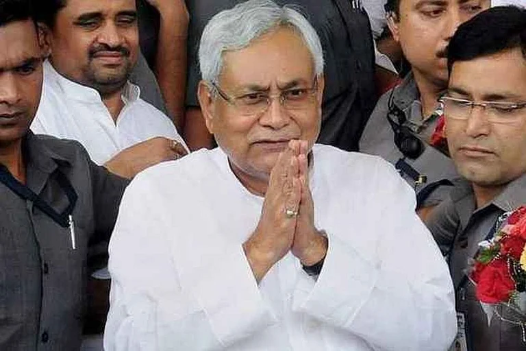 Bihar CM Nitish Kumar Holds Meeting In Patna - null