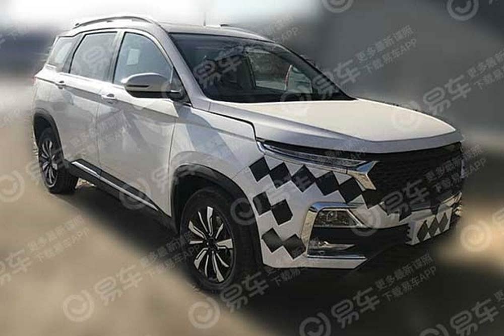 India-bound MG SUV Spied In China; Cabin Revealed