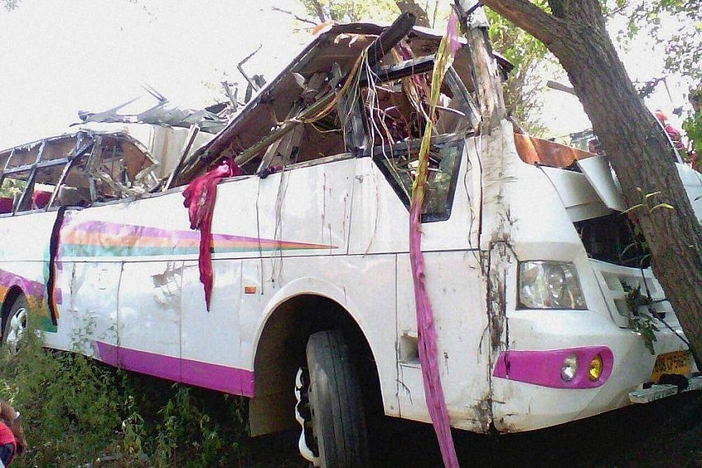 The incident occurred as the bus was negotiating a blind curve near Kagort village in the Ram Nagar area around 10 am.  - File photo; Representative image