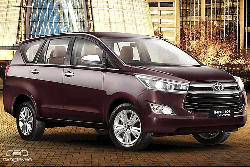 Toyota Innova Crysta: Variants Explained