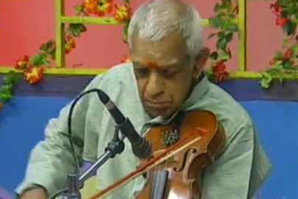 Violinist M.S. Anantharaman No More: The Man Who Looked A Thoroughly Satisfied Soul With Or Without The Instrument
