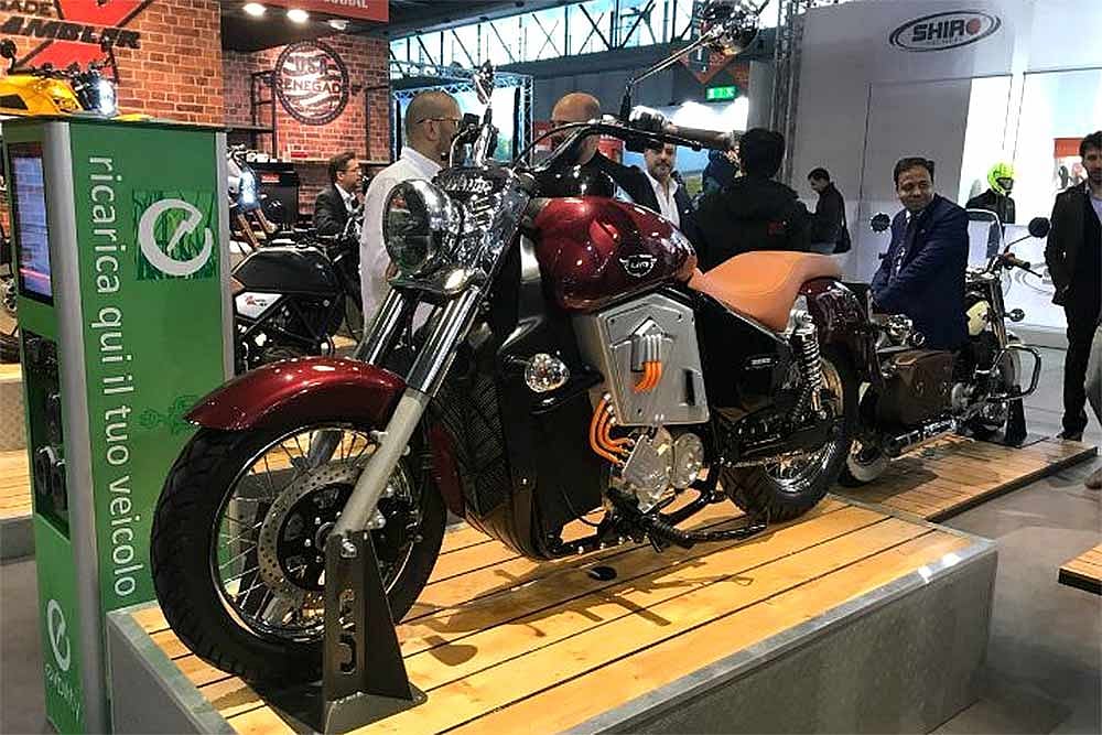 UM Motorcycles Set To Unveil Electric Cruiser At Auto Expo 2018