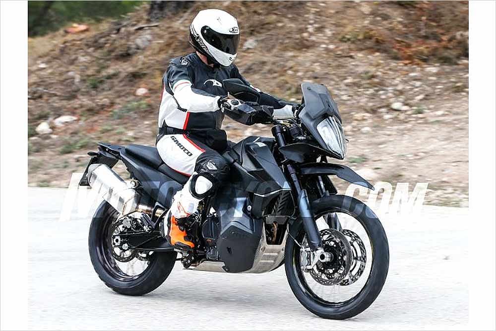 KTM 790 Adventure R Spied Testing