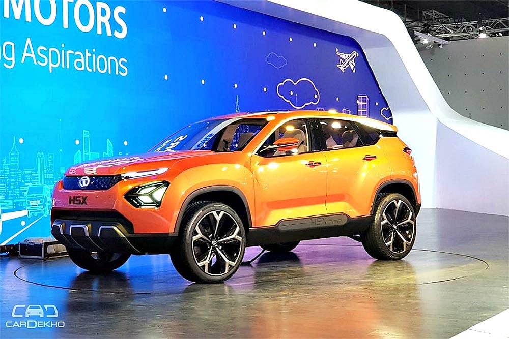 Tata H5X SUV Debuts At Auto Expo 2018