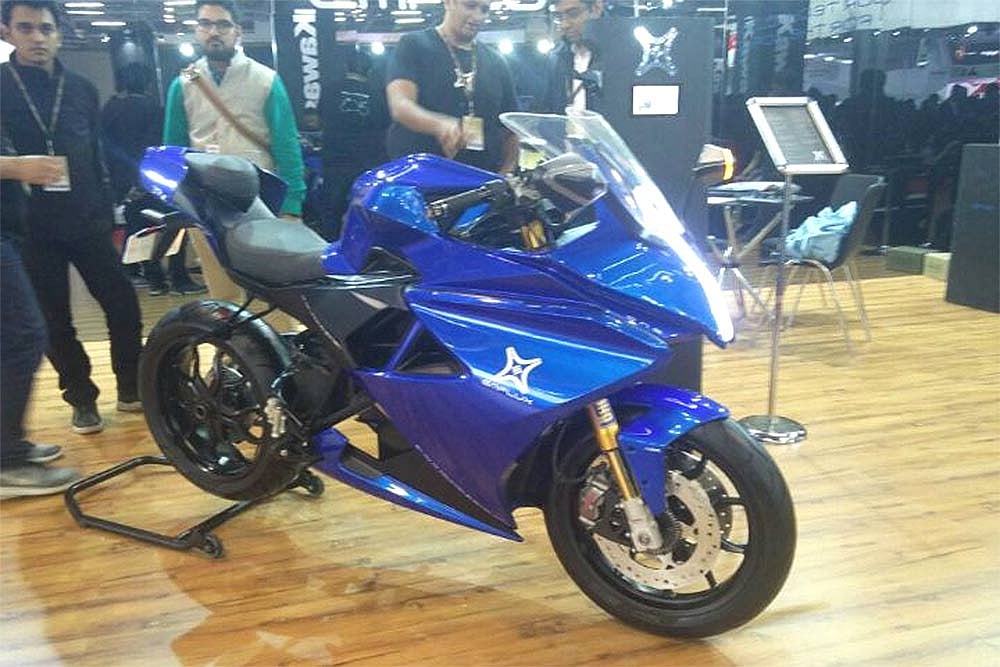 Emflux Model One Unveiled At Auto Expo 2018