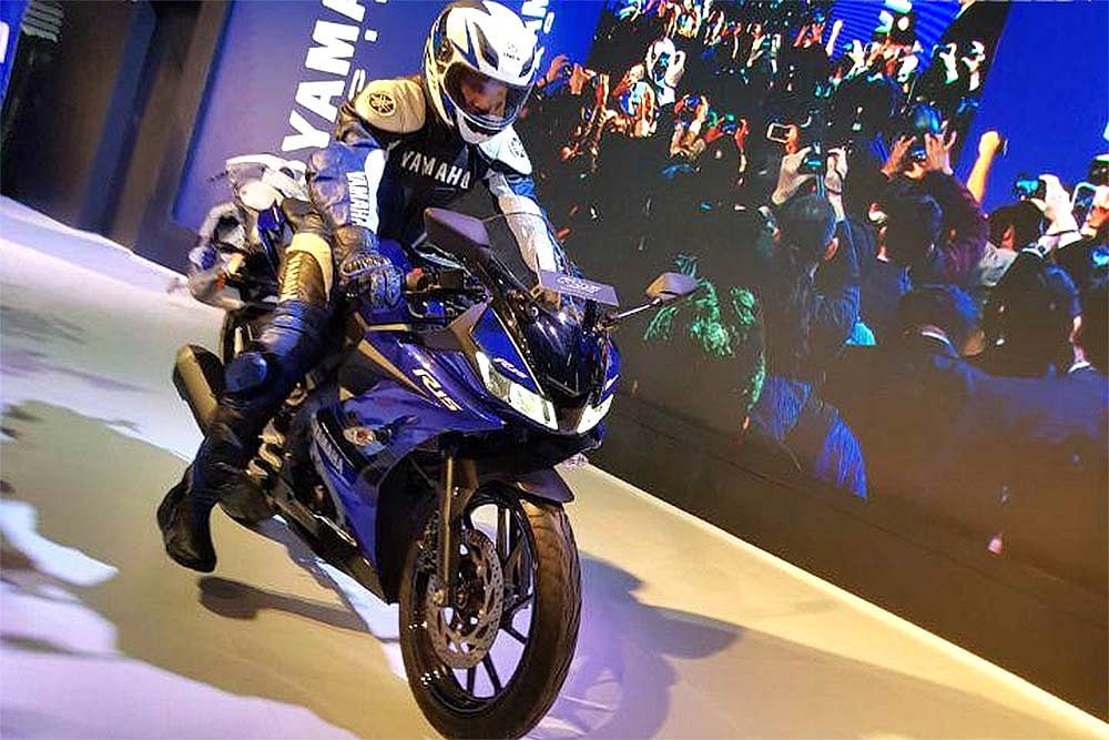Yamaha R15 Version 3.0 Launched At Rs 1.25 lakh At Auto Expo 2018