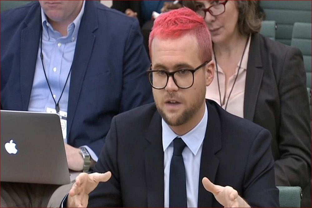 Cambridge Analytica Whistleblower Christopher Wylie Names Congress As Client In Testimony In UK Parliament