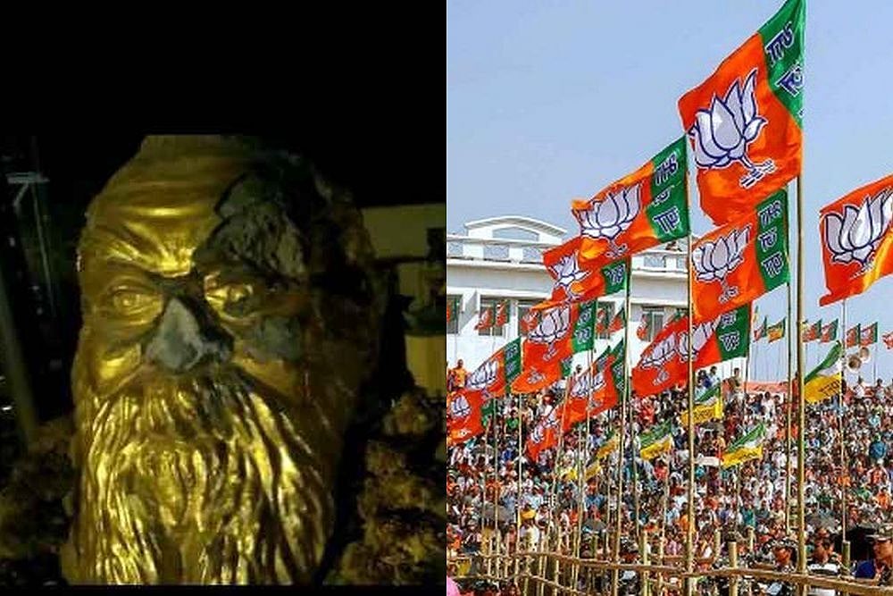 Petrol Bombs Hurled At BJP Office In Coimbatore After Periyar Statue Vandalised In Vellore