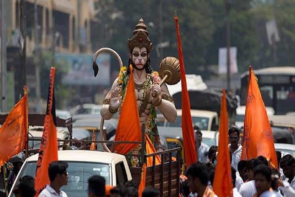 File Photo : Stone Pelting During Hanuman Jayanti In Madhya Pradesh 