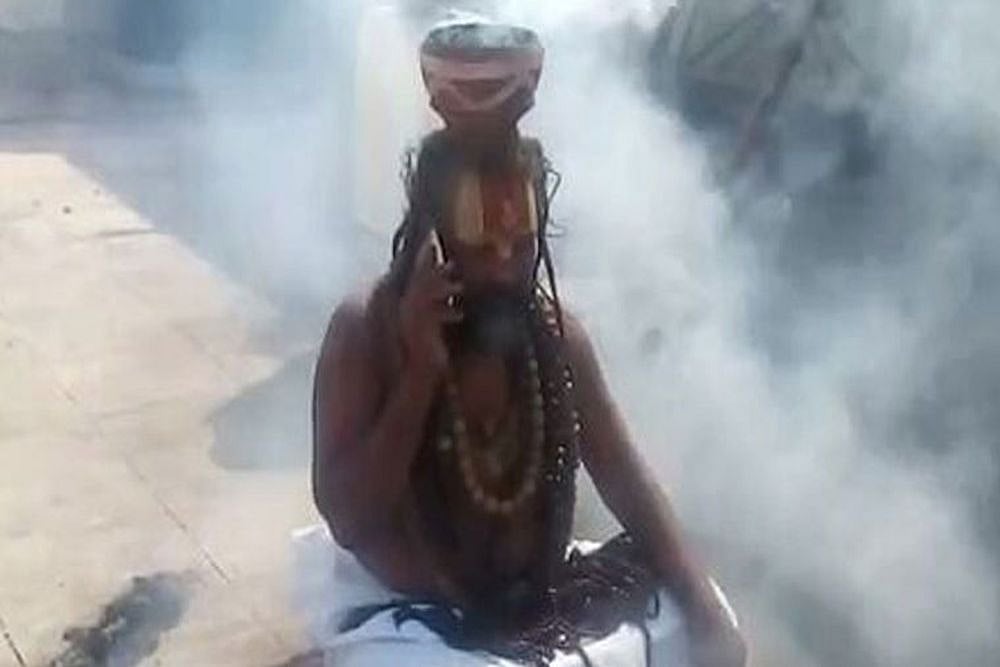 Remember Computer Baba? The New Madhya Pradesh Minister Performs Pooja On Roof of Govt Guest House