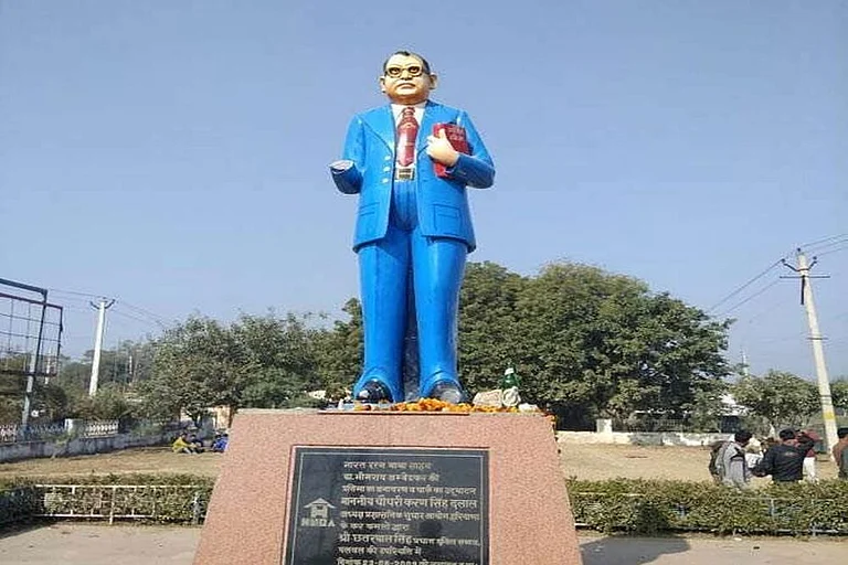 How Colour Blue Got Associated With B.R Ambedkar - null