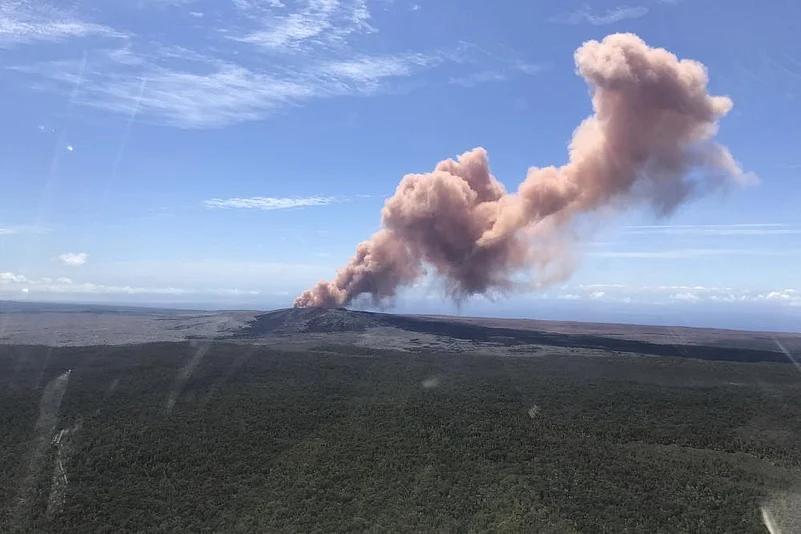 Hawaii Volcano Eruption