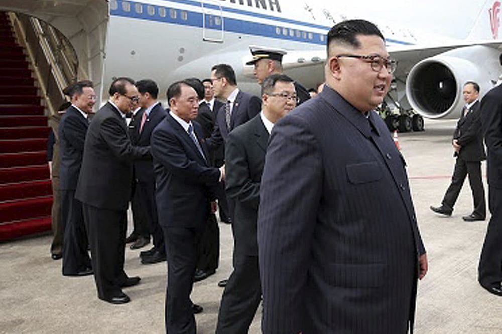 North Korea's Kim Jong Un Arrives In Singapore For Unprecedented Summit With Donald Trump