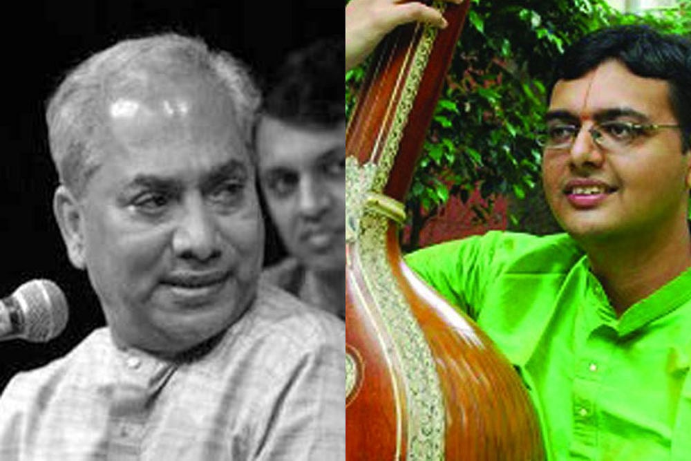 Classical Musicians Suhas Vyas & T.N.S. Krishna: Chip Off The Old Block