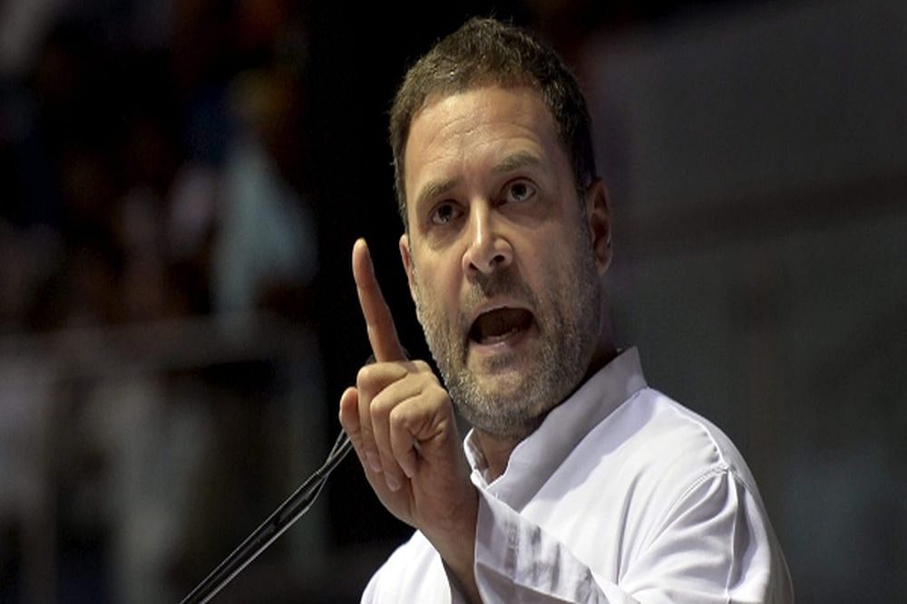 Rahul Gandhi Slams PM Modi 