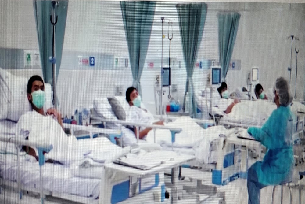 First Video Shows Thai Boys In Hospital After Cave Rescue