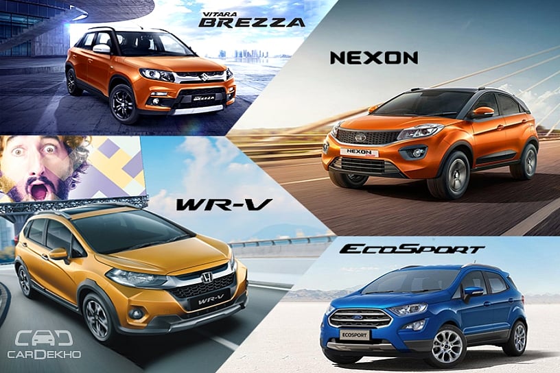 Maruti Vitara Brezza, Ford EcoSport, Tata Nexon Sales Slump In June