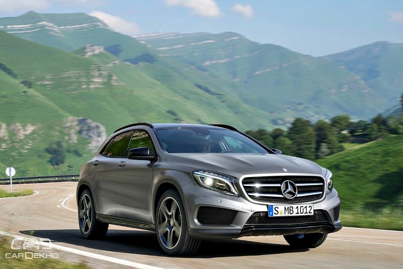Second-Gen Mercedes-Benz GLA Spotted Testing