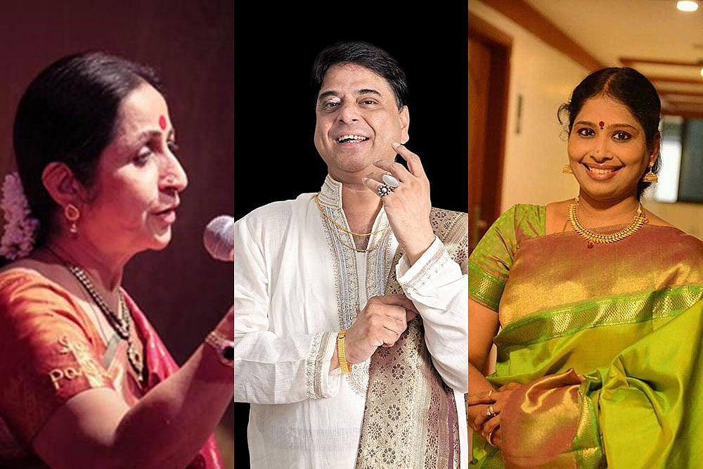 Aruna Sairam, O.S. Arun and Nityasree Mahadevan