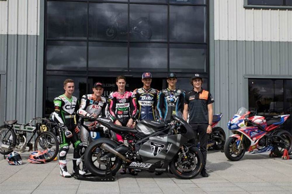 Triumph Celebrates Its Arrival At 2019 Moto2 Season