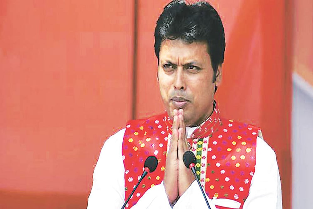Tripura CM Biplab Kumar Deb’s Sudden Resignation Triggers Many Speculations