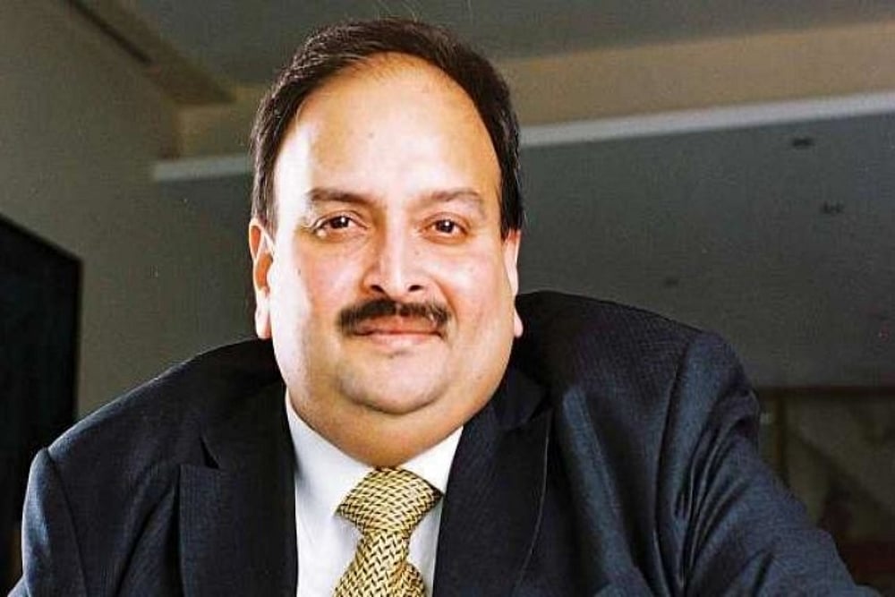 File photo : Choksi, who escaped to Antigua and Barbuda in January 2018, days before the scam was detected, was spotted in Belgium, where he had purportedly reached for seeking treatment.


