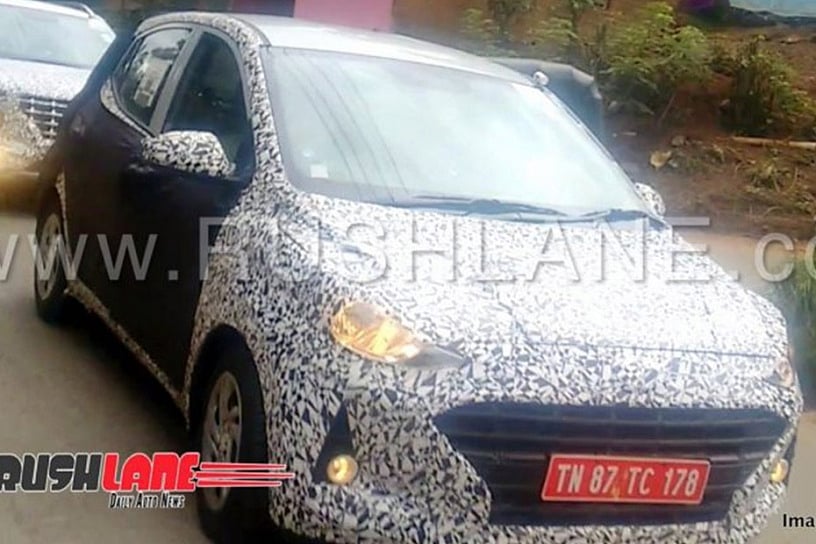 New Hyundai Grand i10 Spotted In India